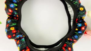 Art Mandala Steering Wheel Cover 15 Inch Universal Flannel Steering Wheel Car Interior Accessories Elasticity Comfortable Protector for Most Vehicle SUV Truck Car