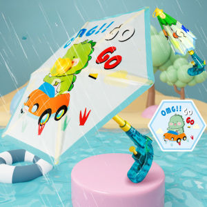 Kids Umbrella Water Gun Cartoon Spray Toy Summer Outdoor Beach Pool Water Blaster Yard Play