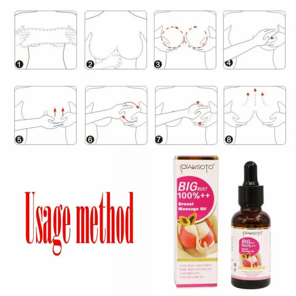 Big Bust Massage Breast Enlargement Essential Oil for Breast Growth Big  Boobs Firming Massage Oil Beauty Products for Women Enhancement_CutieA |  Lazada