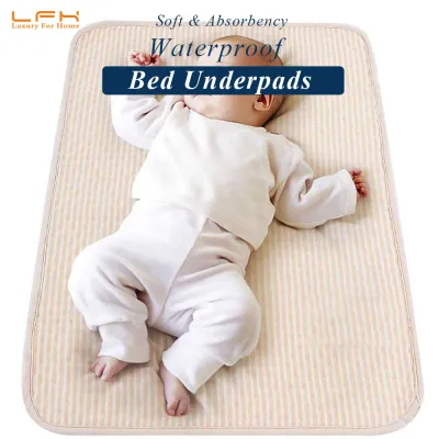 Baby Waterproof Pad Washable Potty Training Pads Reusable Underpads Bed for Baby Sleeping Pee Pads for Kids