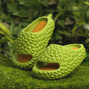 Stepping on Poop Feels Like Summer Fashion Durian Couples Home Slippers Internet Famous Womens Outdoor Wear Sandals