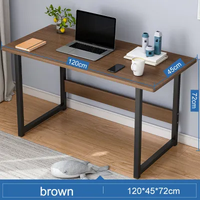 JIAJU Student Study Desk Meja Computer Table Laptop Modern Writing Living Room Furniture Double Layer Office Desk Writing Meja 办公桌学习桌