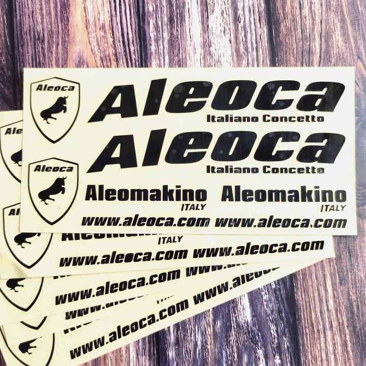 Aleoca Cutting Sticker Variasi Sepeda Lipat Gunung Timbul Tahan - Main Image