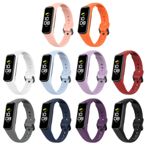 Soft Silicone Bands for -Galaxy Fit2 SM R220 Wrist Straps Loop Bracelet Replace Waterproof Sweatproof