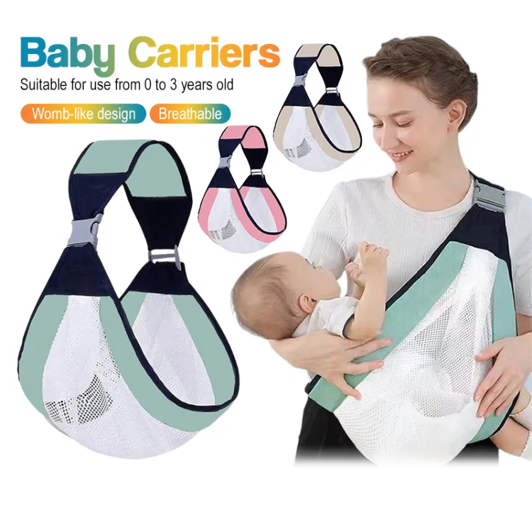Baby Carrier Baby Wrap Carrier Newborn Breastfeeding Cover Support Cloth  Nursing Sling Bag Holder 0-3 Years