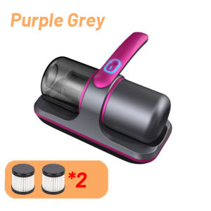 Cordless UV-C Dust Mite Vacuum Powerful Suction Bed Sofa Cleaner with UV Sterilization. UV-C Ultraviolet Rays Effective in removing mites.