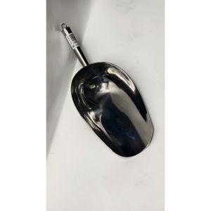 Muỗng Xúc Đá Viên Inox Cao Cấp Số 0 33.5cm Muôi Xúc Gạo Bản Lớn 14cm Xẻng Xúc Thực Phẩm Đa Năng