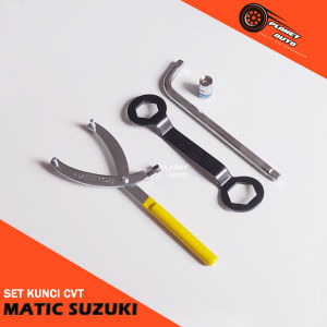 Set Paket Kunci CVT Motor Matic Suzuki Treker Haston Tanpa Kunci T8