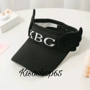 Topi Golf Senam Pantai Import Korea Rajut Karet Anak