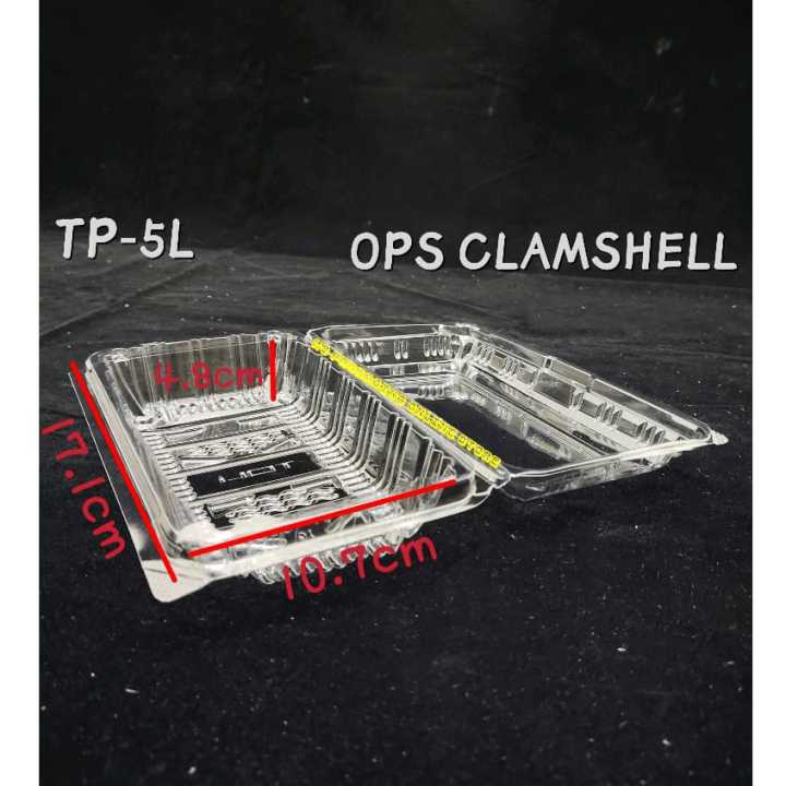 Tp Container 5l TOLI OPS Clamshell TP-5L Plastic Tray .Disposable Packaging Food Tray ...