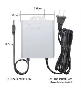 12V 1.5A Uninterruptible Power Supply Mini UPS Battery Backup for WiFi Router Modem and Outdoor CCTV Security Camera UPS Monitoring Power Outage Endurance Power Supply Outdoor CCTV Built-in Battery Working System IP Camera Power Cord