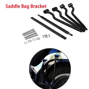 Universal Motorcycle Saddle Bag Support Bracket Saddle Bag Mount Side Luggage Bracket