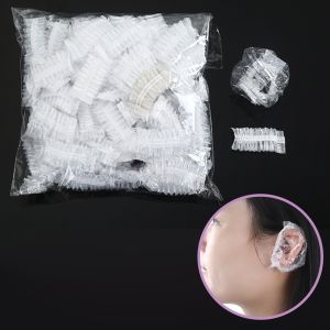 Bộ 100 mũ trùm đầu dùng một lần khi tắm chất liệu nylon tiện dụng