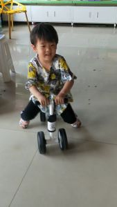 Oldlaiben Toddler Balance Bike Mini Walker Four Wheel Kids Cycling Outdoor Scooter Toy Basikal Kanak