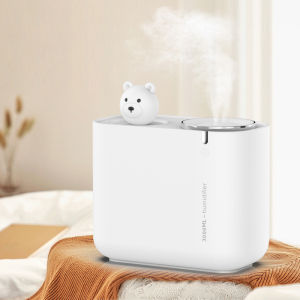 Mini Desktop 300ml Double Spout USB Humidifier Ultrasonic Essential Oils for Aromatherapy Diffusers Cactus Air Humidifier