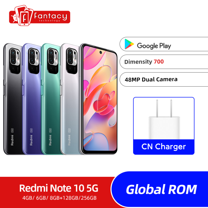 Xiaomi Redmi Note 10T 5G Dimensity 700 128GB/256GB Smartphone 7nm 90Hz ...