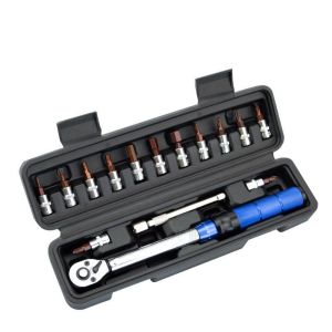 Cờ lê mô-men xoắn nhả nhanh chính xác cao đặt trước 2-24N.m chỉnh được 1/4 inch sửa chữa xe đạp ô tô