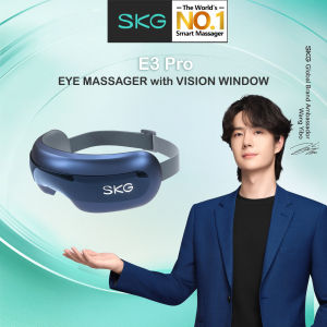 SKG E3 Pro Eye Massager with Vision Window Heat Vibration Bluetooth Music Eye Mask Dark Circles Gift