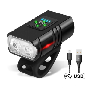 ESLNF T6 LED Bicycle Light 10W 1200LM 6 Modes USB Rechargeable MTB Bike Front Lamp Outdoor Waterproof Bicycle Lights