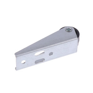 Ginca Silent Furniture Side Mounted Direction Door Roller Support Moving Wheel With Screws Multi-function Stainless Steel Pulley