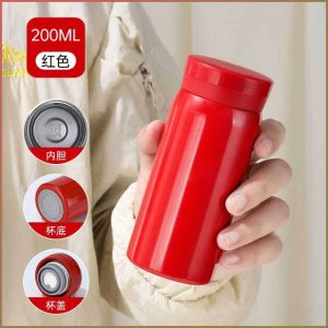 Cawan Termos Saiz Mini Keluli Tahan Karat 304 Cawan Poket Vakum