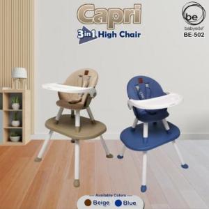 BabyElle BE-502 Capri 3 in 1 High Chair Kursi Makan Bayi