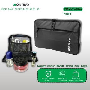 MONTRAV - Tempat Sabun Mandi Travel - Washbag Travel - Naya