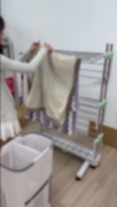 (JIJI.SG) GIAN Foldable Clothes Rack /Drying Rack /Sturdy / Clothes Hanger / Laundry Rack