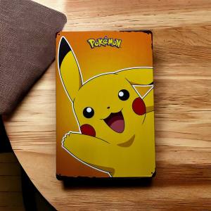 TrendsPh Rustic Pokemon Wall and Shelf Decoration Vintage Style MetaL Plate 30 x 20cm