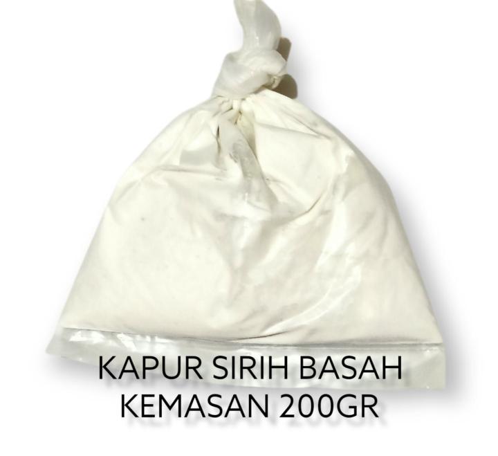 KAPUR SIRIH BASAH BANYAK MANFAAT KEMASAN 200GR