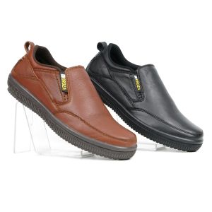 Sepatu Pria Santai Casual Sneakers Kulit Asi Original Plain Toe Handmade T94