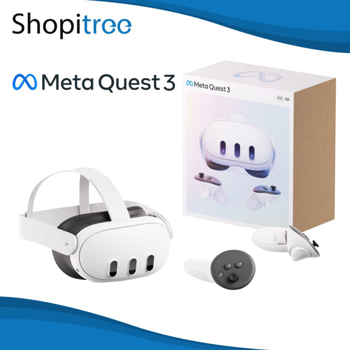 Meta Quest 3 128GB / 512GB - Breakthrough Mixed Reality - Powerful ...
