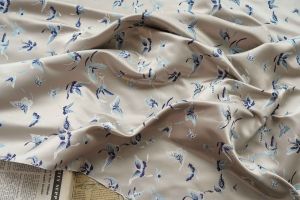 Brocade Fabric Butterfly Soft Jacquard Fabric Sewing Childrens and Womens Dress Luggage Fabric TJTJ22178