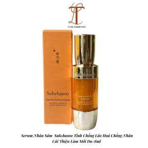 Tinh Chất Chống Lão Hoá Từ Nhân Sâm Sulwhasoo Concentrated Ginseng Renewing Serum Ex 8ml-có hộp
