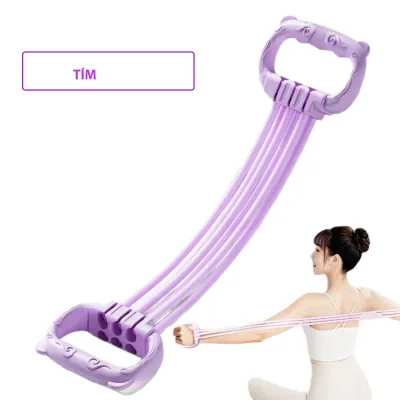 [3D]Dây kéo tay kháng lực tập vai mở vai tập cơ lưng nhiều mức tạ nam nữ