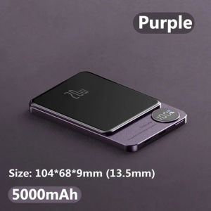 [Jlk] cho MagSafe sạc dự phòng sạc nhanh không dây từ 15W cho iPhone 16 15 14 13 12 Pro Max Samsung S24 Ultra vv Pin sạc dự phòng ngoài Powerbank đồ sạc di động