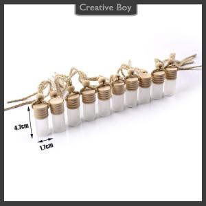[Creative] 10 chai nước hoa ô tô 5ml cho tinh dầu Mặt dây chuyền nước hoa làm mát không khí