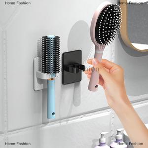 [COD] Home Fashion Lược Chủ phòng tắm tường treo Lược lưu trữ giá tóc Clip tổ chức đệm không khí lược chủ sáng tạo nhựa lược giá