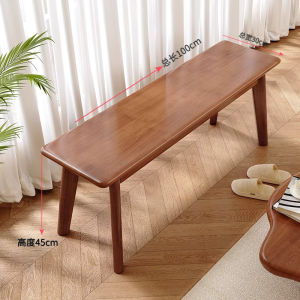 Kitchen Chair Dining Bench Dining Bench Chair Dining Chair Only Nordic Solid Wood Bench Entrance Decoration