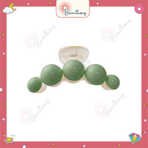 Jepit Rambut Mutiara Pearl Bobba Jepitan Fashion Daily Salon Warna Pastel Gaya Korean Style