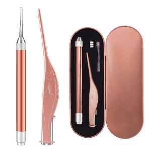 DỤNG CỤ LẤY RÁY TAI 3 IN 1 LOẠI  HỘP SẮT