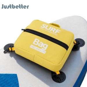 Không thấm nước Oxford Kayak và Paddle Board Túi gắn boong với an toàn khóa cố định và niêm phong dây kéo cho ngoài trời thể thao dưới nước bánh