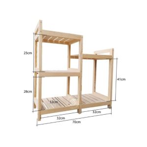 Rak Piring serbaguna / Rak Dispenser dan Rice coocker set Susun