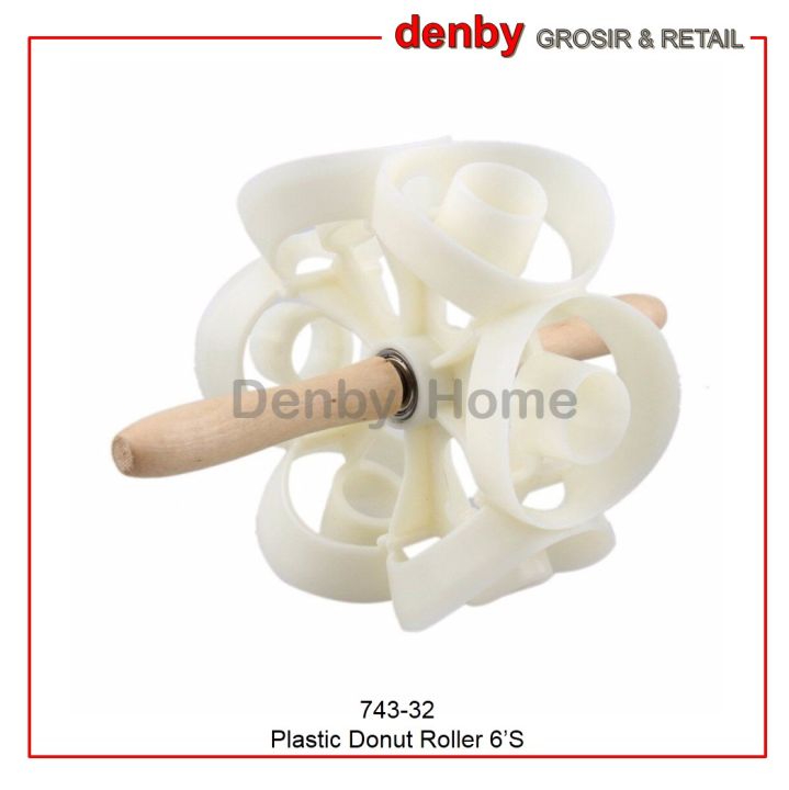 Cetakan Kue Donut Maker Plastic Donut Roller 743-32