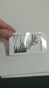 5Pcs/Pack Jujutsu Kaisen Gojo Satoru Eyes Waterproof Tattoo Stickers Non Reflective Rea