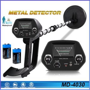 PENGIRIMAN CEPAT KingDetector Underground Metal Gold Detector MD 4030 free baterai 9v / alat pendeteksi emas dalam tanah anti air mulia / alat detektor emas dan logam terbaru bawah tanah dalam air murah