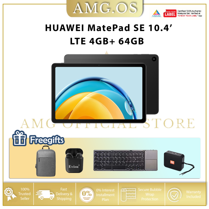 HUAWEI MatePad SE 10.4Inch Tablet LTE Version 4GB+64GB/ WIFI Version