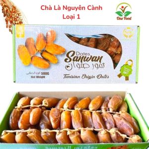Chà Là Nguyên Cành Israel Sấy Dẻo Không Đường OneFood68