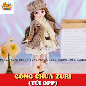 Búp bê 30cm có khớp cho bé gái bjd công chúa lớn loại to dễ thương đồ chơi baby VERDA