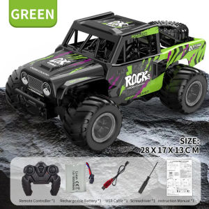 JDD[Fast Delivery][Original Available]JJRC Q191 Rc Car Amphibious Waterproof Remote Control Vehicle Wrangler High Speed Off-Road Car 360°Spin Toy Cars For Boys